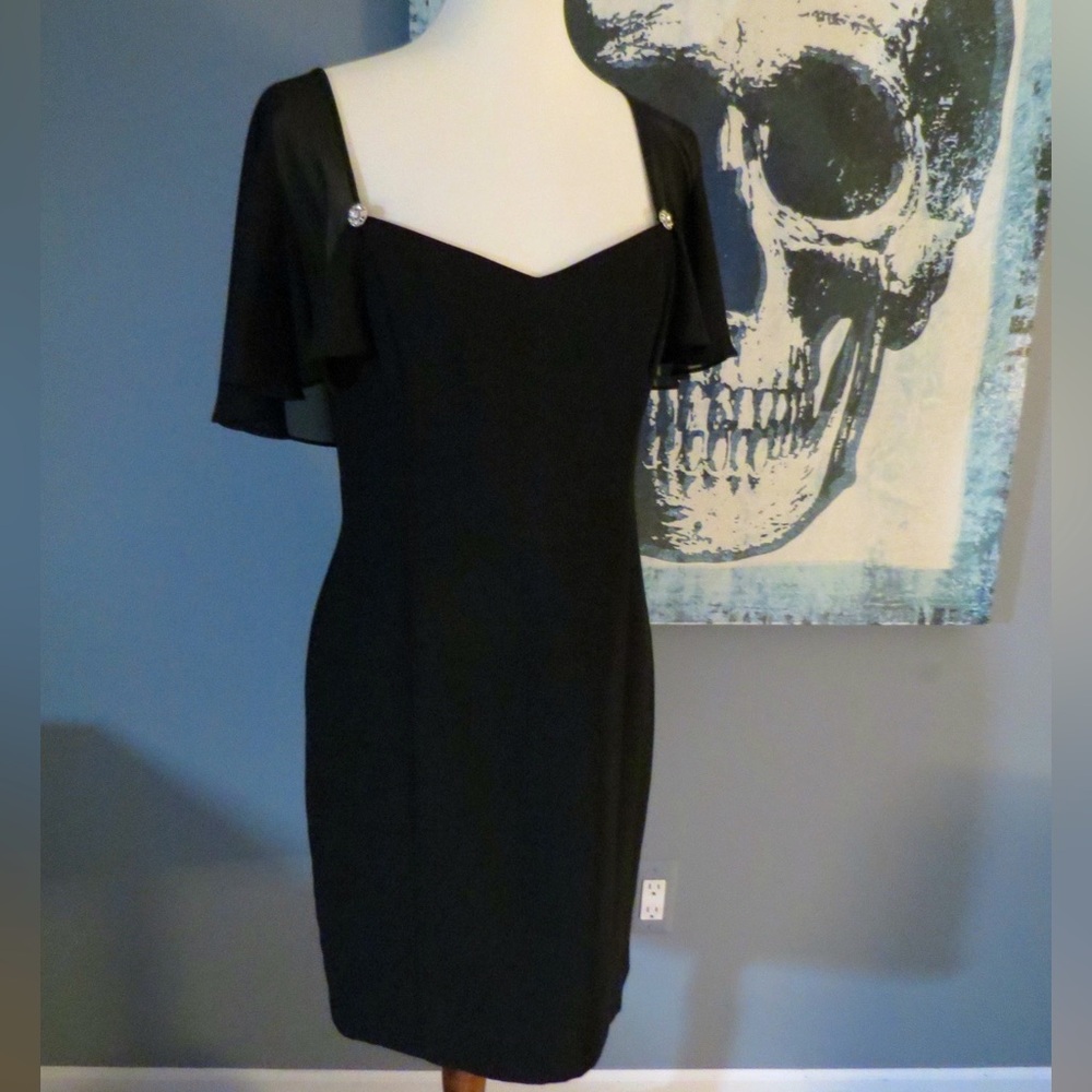 London Times Cape Dress